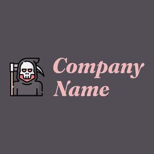 Grim reaper logo on a Mulled Wine background - Abstracto