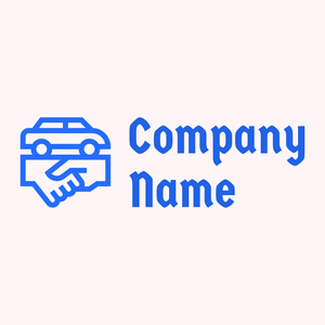 Car dealer logo on a pale background - Automobile & Véhicule