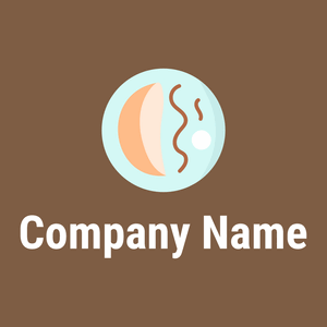 Crepe logo on a Dark Wood background - Nourriture & Boisson