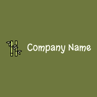 Bamboo logo on a Dingley background - Medio ambiente & Ecología