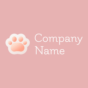 Rose Bud Paw on a Beauty Bush background - Animali & Cuccioli