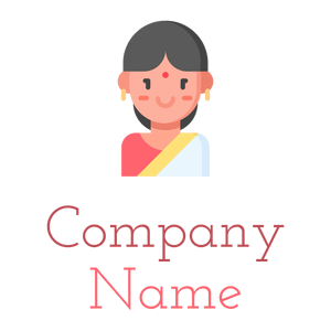 Woman logo on a White background - Religion et spiritualité