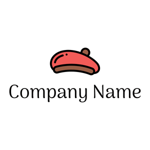 Cartoon Beret on a White background - Moda & Belleza