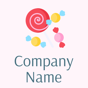 Sweets logo on a pink background - Kinderen & Kinderopvang