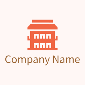 Motel logo on a Snow background - Viagens & Hotel