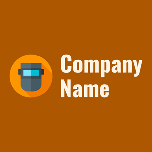 Welder logo on a Tenne (Tawny) background - Costruzioni & Strumenti