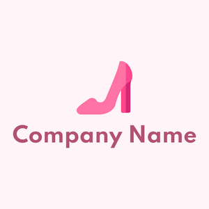 Heel on a Lavender Blush background - Abstrait