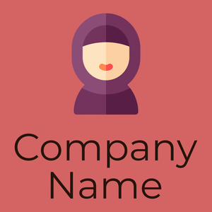 Girl logo on a Roman background - Moda & Beleza