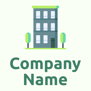 Apartment logo on a Ivory background - Costruzioni & Strumenti