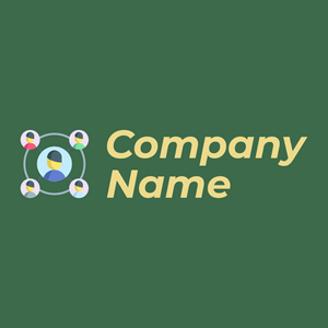 Connection on a Hunter Green background - Communauté & Non-profit