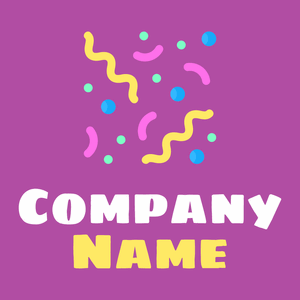 Confetti on a Fuchsia background - Jeux & Loisirs