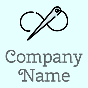 Needle logo on a Light Cyan background - Moda & Belleza