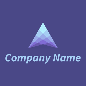 Triangle logo on a Victoria background - Abstracto