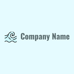 Sea logo on a Light Cyan background - Abstracto