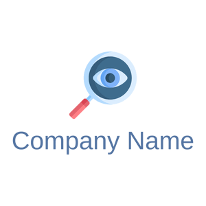 Searching logo on a White background - Abstrait