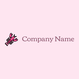 Lobster on a Lavender Blush background - Dieren/huisdieren