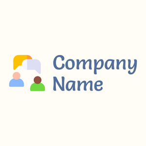 Conversation logo on a Floral White background - Zakelijk & Consulting