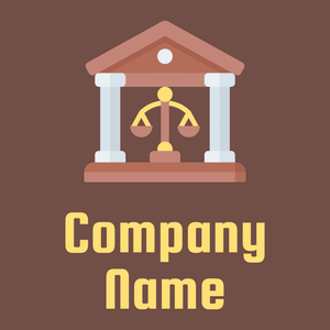 Courthouse logo on a Quincy background - Arquitetura