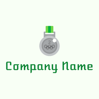 Olympic medal logo on a Honeydew background - Sports