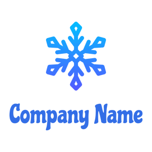 Snowflake on a White background - Paysager
