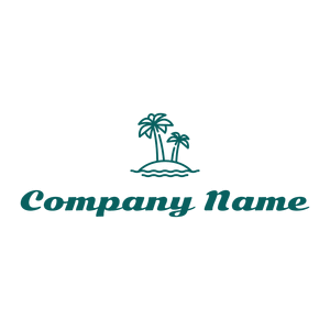 Island logo on a White background - Medio ambiente & Ecología