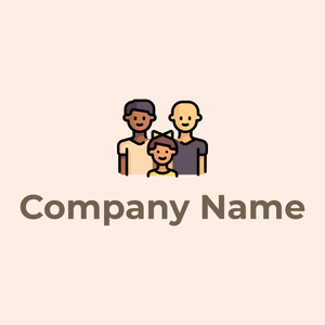 Family on a Seashell background - Abstract