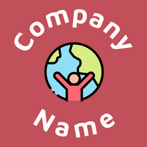 Human logo on a Fuzzy Wuzzy Brown background - Business & Consulting
