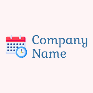 Schedule logo on a pale background - Abstrait