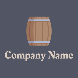 Barrel on a Bright Grey background - Alimentos & Bebidas