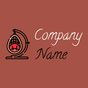 Chair logo on a Crail background - Móveis