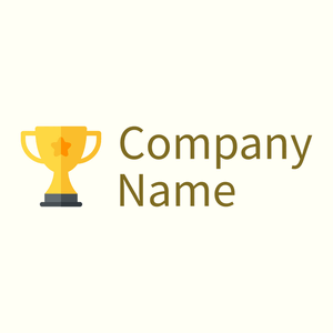 Trophy on a Ivory background - Abstracto