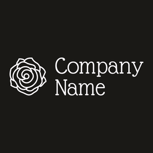 Rose logo on a Maire background - Computer