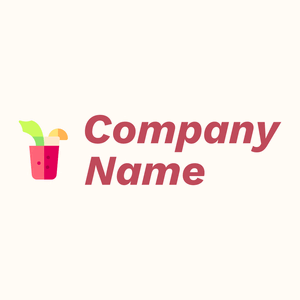 Cocktail logo on a White background - Abstracto