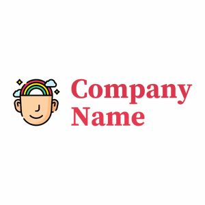 Imagination logo on a White background - Abstrait