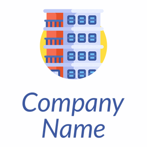Apartment logo on a White background - Bau & Werkzeuge