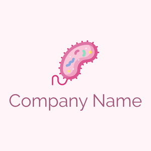 Azalea Bacteria on a Lavender Blush background - Hospital & Farmácia