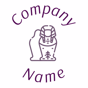Tomb logo on a White background - Abstrato