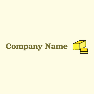 Butter logo on a Yellow background - Agricultura
