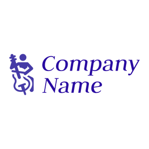 Violoncello logo on a White background - Unterhaltung & Kunst
