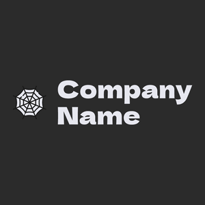 Spider web logo on a Nero background - Animais e Pets