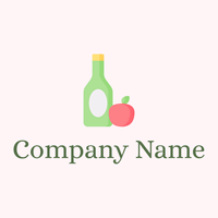 Apple cider on a Snow background - Alimentos & Bebidas
