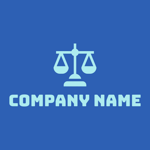 Balance logo on a Cerulean Blue background - Empresa & Consultantes