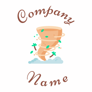 Tornado logo on a White background - Landscaping