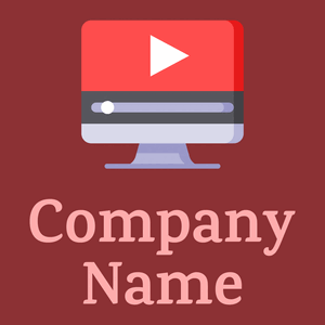 Video player logo on a Old Brick background - Arte & Entretenimiento