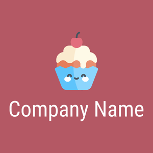 Columbia Blue Cake on a Blush background - Essen & Trinken