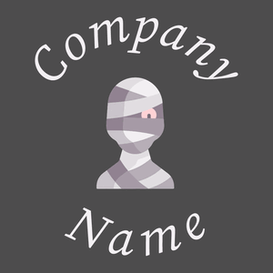 Mummy logo on a Liver background - Abstrato