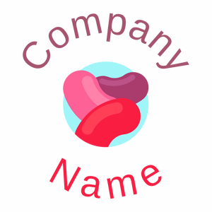 Jelly beans logo on a White background - Essen & Trinken