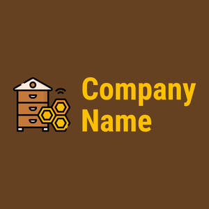 Hive on a Dark Brown background - Meio ambiente