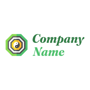 Fengshui logo on a White background - Abstrait