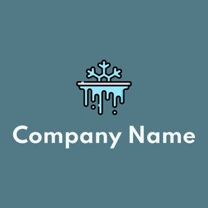Defrosting logo on a Paradiso background - Abstrato